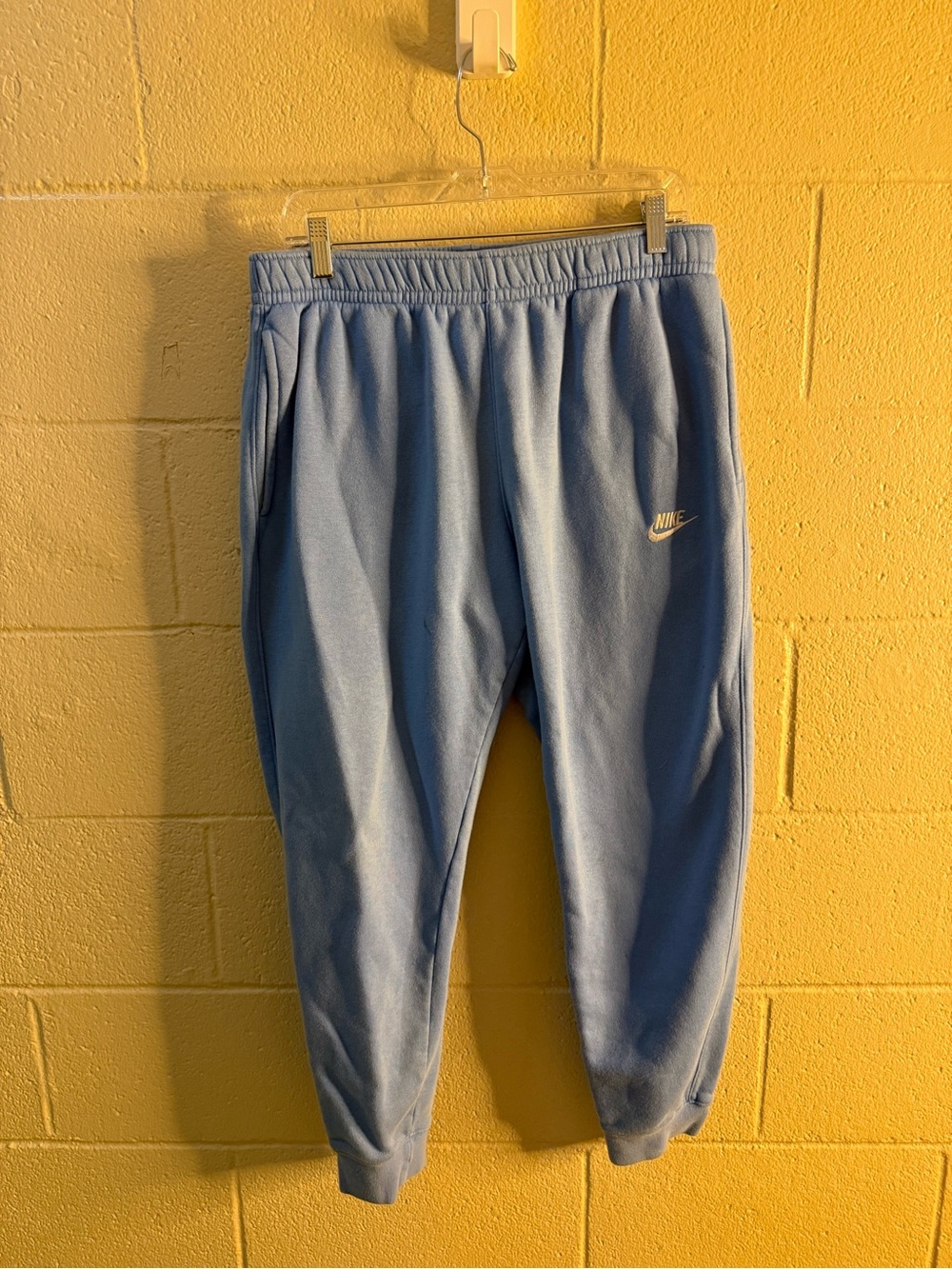 Nike Light Blue Fleece Joggers